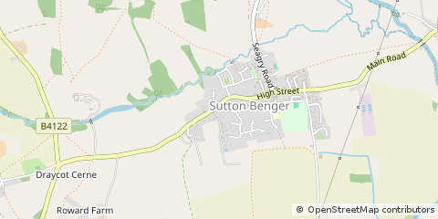 Map of Chippenham, Wiltshire