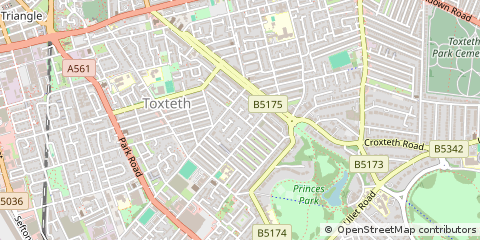 Map of Liverpool