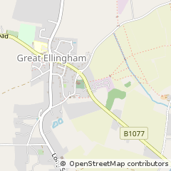 Map of GT Ellingham, NR Attleborough Norfolk