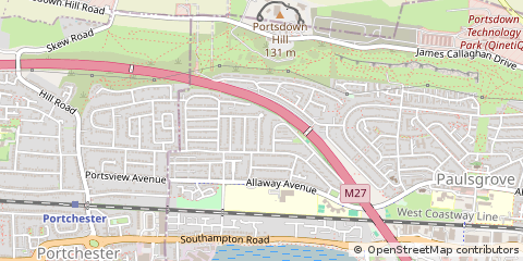 Map of Portsmouth