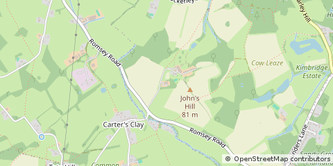 Map of Lockerley, Hampshire