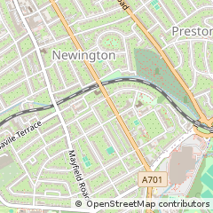 Map of Edinburgh