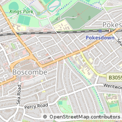 Map of Bournemouth