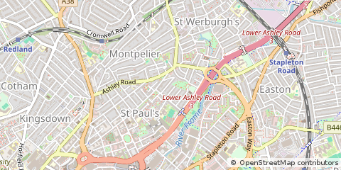 Map of Bristol