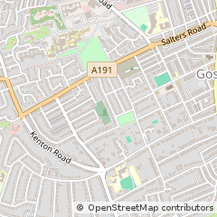 Map of Newcastle Upon Tyne
