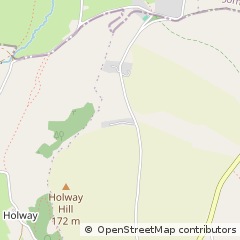Map of Sherborne, Dorset
