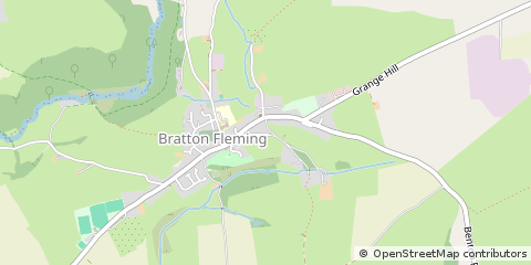 Map of Barnstaple, Devon
