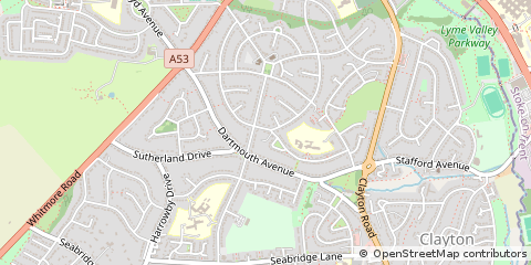 Map of Newcastle