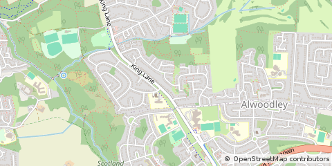 Map of Leeds