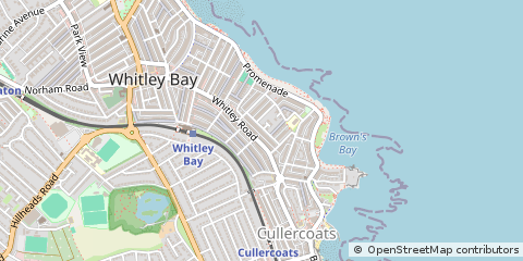 Map of Whitley BAY