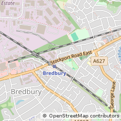 Map of Stockport