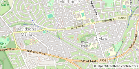 Map of Edinburgh