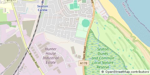 Map of Hartlepool