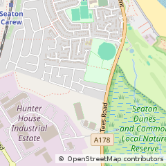 Map of Hartlepool