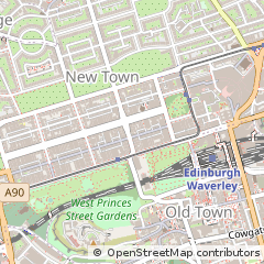 Map of Edinburgh