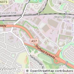 Map of Sheffield
