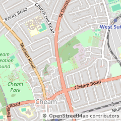 Map of Sutton