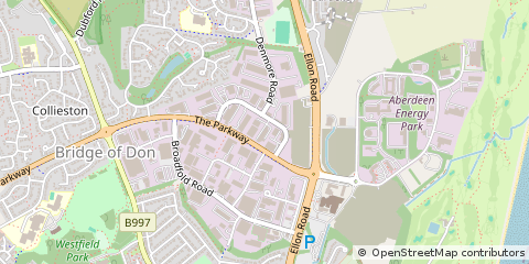 Map of Aberdeen