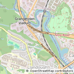 Map of Cardiff