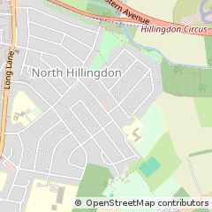 Map of Uxbridge