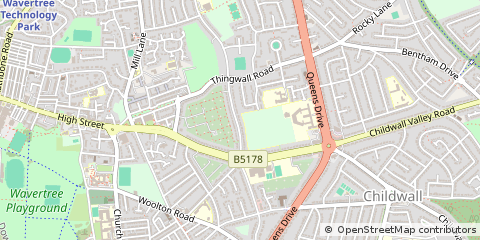 Map of Liverpool