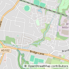 Map of Stockport, Lancashire