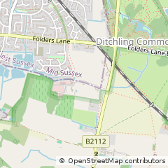 Map of Hassocks, East Sussex