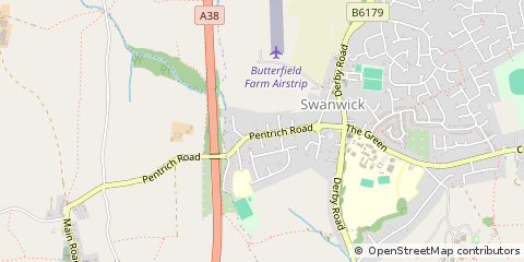 Map of Alfreton