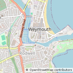 Map of Weymouth, Dorset
