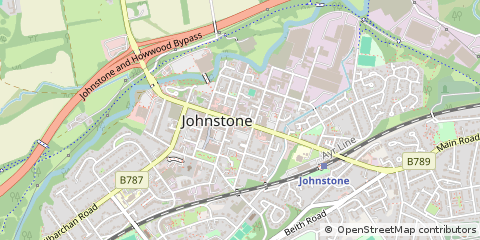 Map of Renfrewshire
