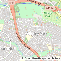 Map of Coventry