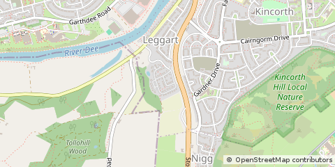 Map of Aberdeen