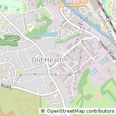 Map of Colchester, Essex