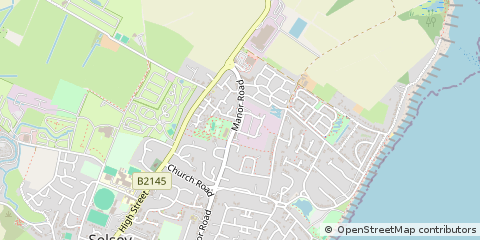Map of Selsey, Chichester