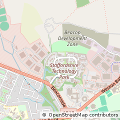 Map of Stafford, Staffordshire