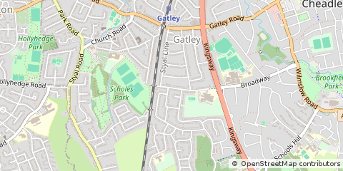 Map of Cheadle