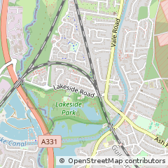 Map of Aldershot