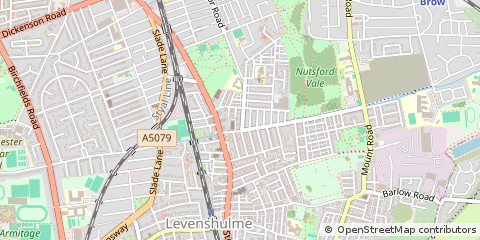 Map of Manchester