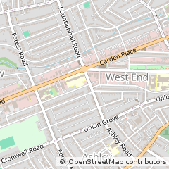 Map of Aberdeen