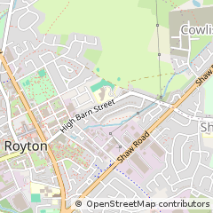 Map of Oldham