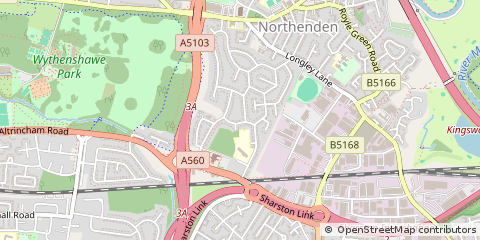 Map of Manchester