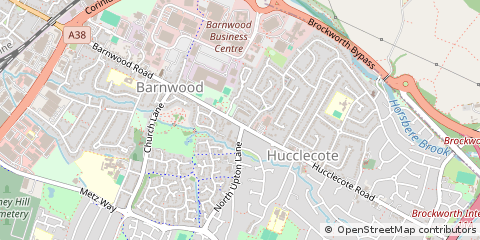 Map of Gloucester