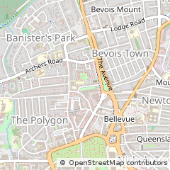 Map of Southampton