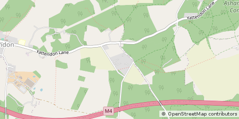 Map of Thatcham, Berkshire