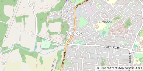 Map of Waterlooville, Hampshire