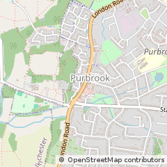 Map of Waterlooville, Hampshire