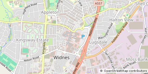 Map of Widnes
