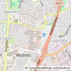 Map of Widnes