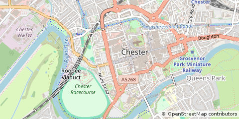 Map of Chester