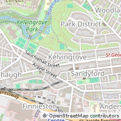 Map of Glasgow